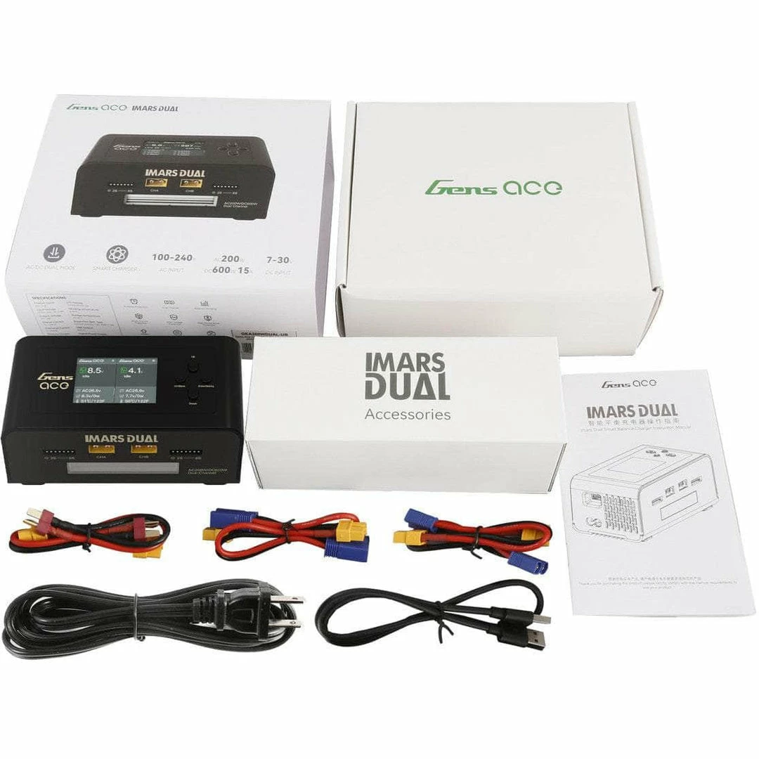 Cheapest π TATTU New GensAce Imars 15A 1-6S Dual Channel AC/DC Smart Charger π₯° 7 TATTU New GensAce Imars 15A 1-6S Dual Channel AC/DC Smart Charger