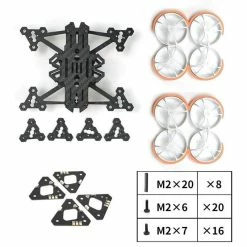 AXIS FLYING AxisFlying AirForce PRO X8 2.5″ Cinewhoop Frame Kit