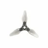 FOXEER DAL Foldable F3 3046 Tri-Blade 3" Prop 8 Pack - Crystal Grey