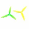 HQPROP HQ Prop Ethix S4 5x3.7x3 Tri-Blade 5" Prop 4 Pack - Lemon Lime New