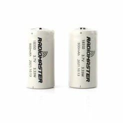 HOBBYPORTER RadioMaster 3.7V 900mAh 18350 Li-Ion Battery For Zorro 2 Pack New