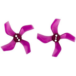 Gemfan 1636 Durable Quad-Blade 40mm Micro/Whoop Prop 8 Pack (1.5mm Shaft) - Choose Your Color New