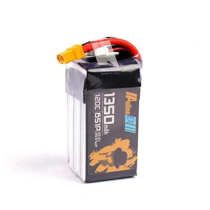 Discount ๐ Auline EX 22.2V 6S 1350mAh 120C Lipo Battery - XT60 ๐ 3 Auline EX 22.2V 6S 1350mAh 120C Lipo Battery - XT60