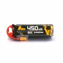 Auline 15.2V 4S 450mAH 80C LiHV Battery - XT30 2 Pack New