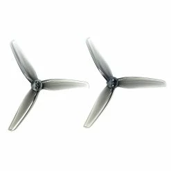 HQPROP New HQ Prop T3.5x2x3 Tri-Blade 3.5" Prop 4 Pack (1.5mm Shaft) - Grey