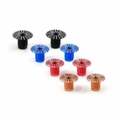 FrSky Vantac Umbrella Style CNC Aluminum Transmitter Stick Ends M3 Or M4 - Choose Size & Color