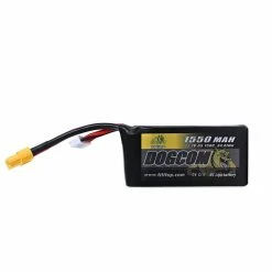 DogCom 22.2V 6S 1550mAh 150C Lipo Battery - XT60 New