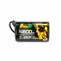 Racedayquads Sales 22 New Auline 7.4V 2S 4800mAH 1C Li-Ion Battery For Fatshark Goggles - XT30