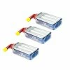 GNB New 3 Pack Of RDQ Series 22.8V 6S 720mAh 100C LiHV Whoop/Micro Battery - XT30