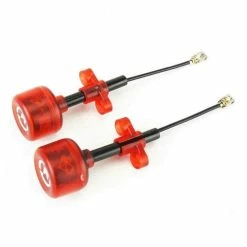 RushFPV Cherry Antenna U.FL - Transparent Red - Choose Polarization New