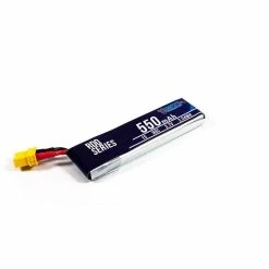 GNB RDQ Series 3.7V 1S 550mAh 90C LiPo Whoop/Micro Battery W/ Cabled Connector - Choose Version