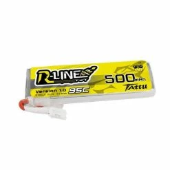 Tattu R-Line 1S 3.7V 500mAh 95C LiPo Whoop/Micro Battery - PH2.0