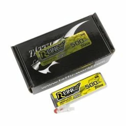 Tattu R-Line 1S 3.7V 500mAh 95C LiPo Whoop/Micro Battery - PH2.0