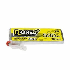 Tattu R-Line 1S 3.7V 500mAh 95C LiPo Whoop/Micro Battery - PH2.0