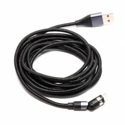 FPVELITE Magnetic USB Data Cable W/ 11 Tips (5 Micro-USB / 5 USB-C / 1 Lightning) - Choose Length & Color