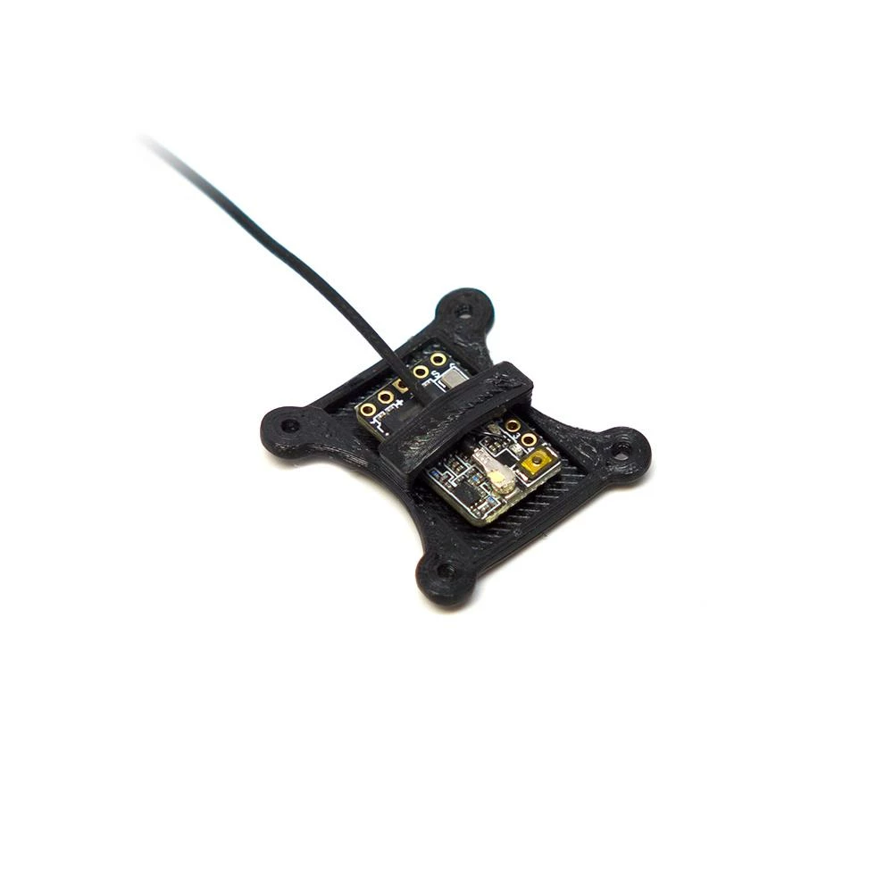 Cheapest 🌟 RDQ Mini Receiver Holder For 20x20 Stacks - 3D Printed TPU - Black 🔥 3 RDQ Mini Receiver Holder For 20x20 Stacks - 3D Printed TPU - Black