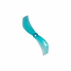 Gemfan Bi-Blade 40mm Prop For Flywoo 1S Nano 8 Pack - Clear Blue (1.5mm Shaft)