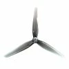 HQPROP HQ Prop T5.1x2.5x3 Tri-Blade 5" Prop 4 Pack (1.5mm Shaft) - Grey