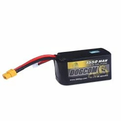 DogCom 22.2V 6S 1550mAh 150C Lipo Battery - XT60 New