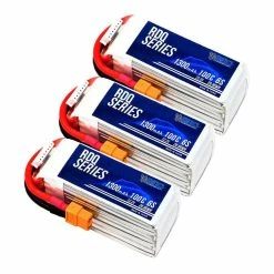 GNB 3 PACK Of RDQ Series 22.2V 6S 1300mAh 100C LiPo Battery - XT60