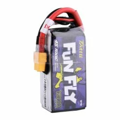 Tattu FunFly 14.8V 4S 1300mAh 100C LiPo Battery - XT60