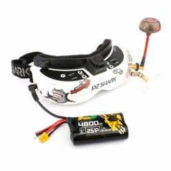 New Auline 7.4V 2S 4800mAH 1C Li-Ion Battery For Fatshark Goggles - XT30