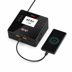 CHEN ISDT K2 Air 200/500W 20A 2-6S AC/DC Dual Channel Smart Charger