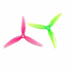 HQPROP New HQ Prop ETHIX S3 5x3.1x3 Tri-Blade 5" Prop 4 Pack - Watermelon