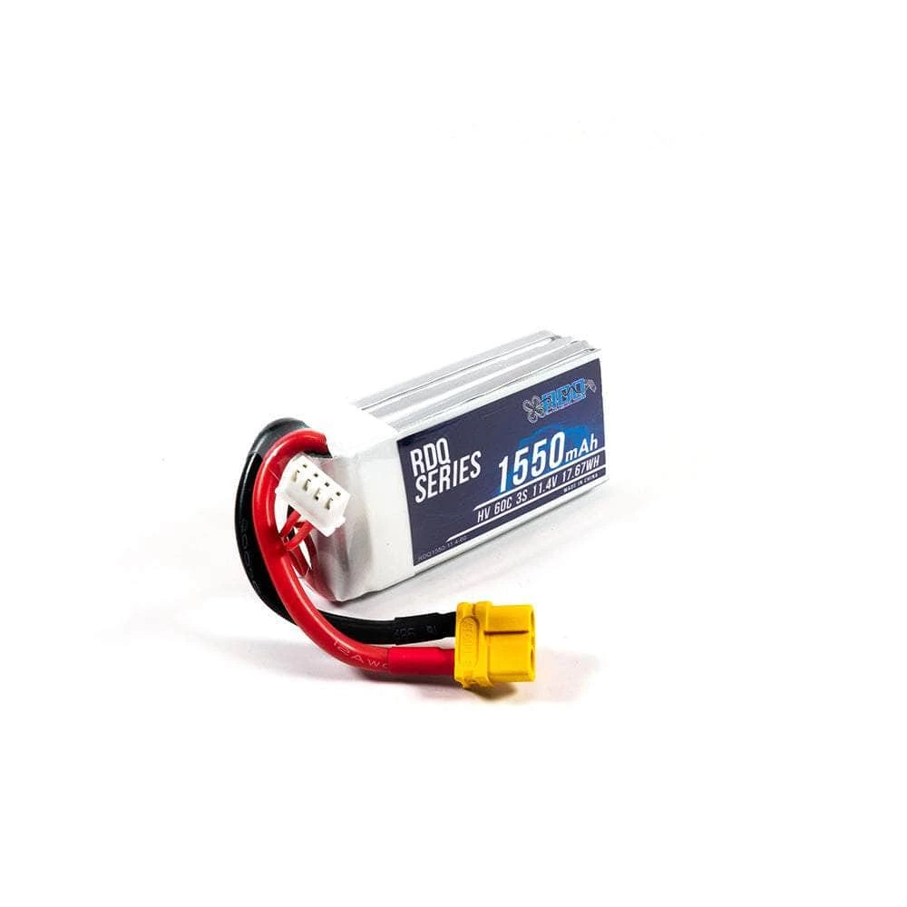 Cheap 🥰 GNB RDQ Series 11.4V 3S 1550mAh 60C LiHV Battery - XT60 🔥 4 GNB RDQ Series 11.4V 3S 1550mAh 60C LiHV Battery - XT60