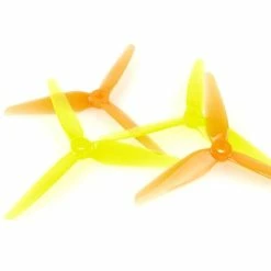 HQPROP New HQ Prop R38 HeadsUp Racing 5.1x3.8x3 Tri-Blade 5" Prop 4 Pack - Choose Your Color