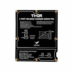 HGLRC Thor Pro 2-6S XT30 / XT60 Parallel Balance Charging Board (6 Port) Battery Chargers & Accessories