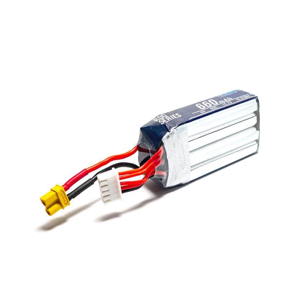 Promo ๐งจ GNB New RDQ Series 15.2V 4S 660mAh 90C LiHV Battery - XT30 ๐ฅฐ 4 GNB New RDQ Series 15.2V 4S 660mAh 90C LiHV Battery - XT30