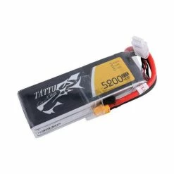Tattu 14.8V 4S 5200mAh 35C LiPo Battery - XT60 New