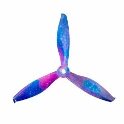New Gemfan WinDancer 5043S POPO Compatible Tri-Blade 5" Prop 4 Pack - Skitzo Galaxy Limited Edition