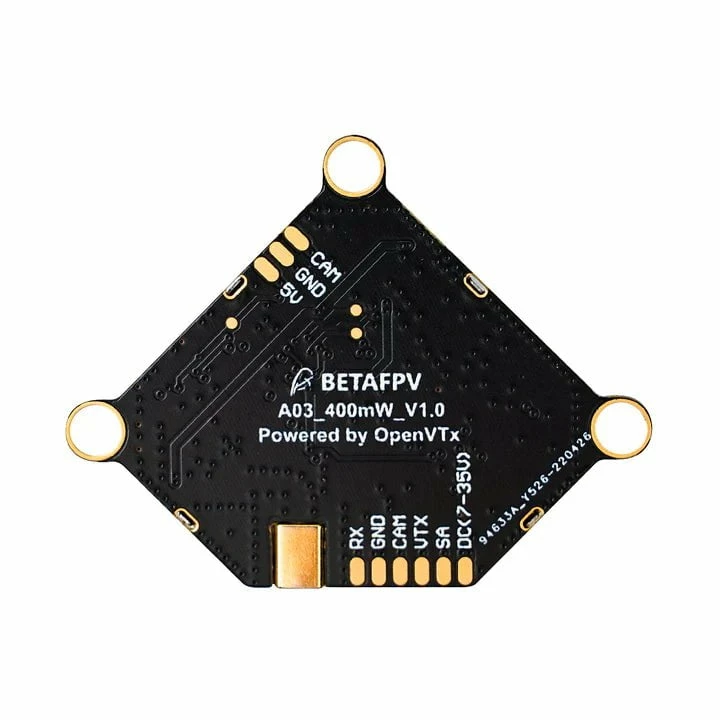 New 🎉 BetaFPV A03 VTX 25-400mW 5.8GHz Micro VTX - MMCX New 🧨 5 BetaFPV A03 VTX 25-400mW 5.8GHz Micro VTX - MMCX New