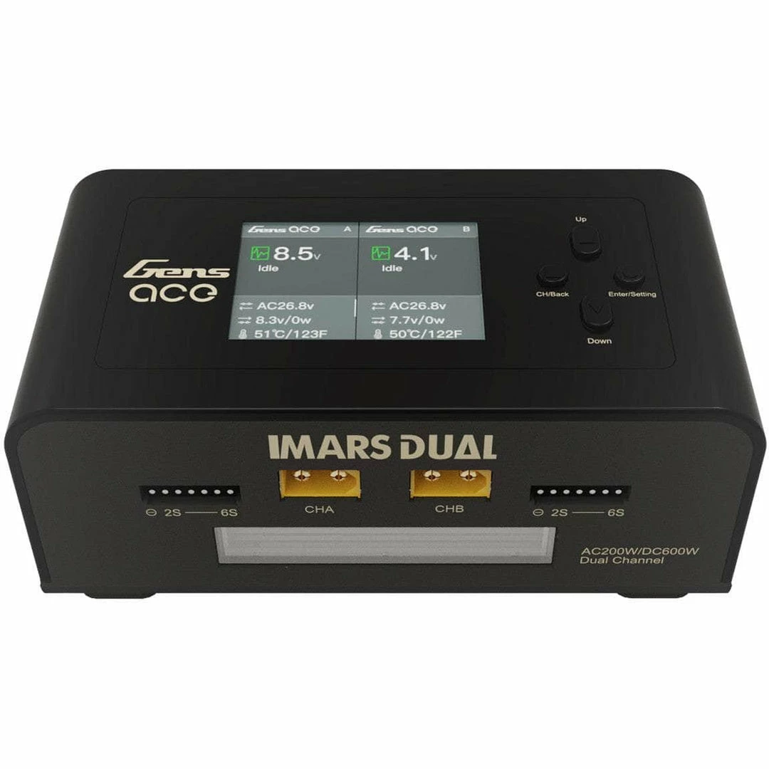 Cheapest π TATTU New GensAce Imars 15A 1-6S Dual Channel AC/DC Smart Charger π₯° 3 TATTU New GensAce Imars 15A 1-6S Dual Channel AC/DC Smart Charger