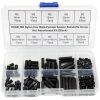 FPVELITE New M2 Nylon Hex Male-Female Spacer Standoffs Screw Nut Assortment Kit (Black) For 2"/3" And 20x20 Rigs