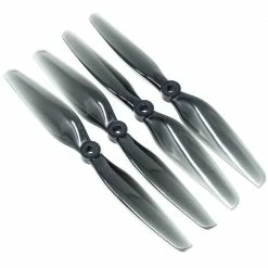 HQPROP New HQ Prop 7x4.5x2 Durable Bi-Blade 7" Prop 4 Pack - Grey