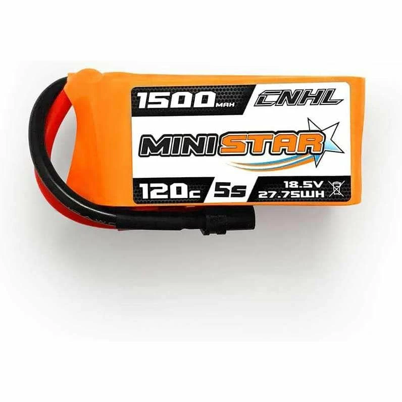 Cheapest 🎁 CNHL Ministar 18.5V 5S 1500mAh 120C LiPo Battery - XT60 🌟 3 CNHL Ministar 18.5V 5S 1500mAh 120C LiPo Battery - XT60