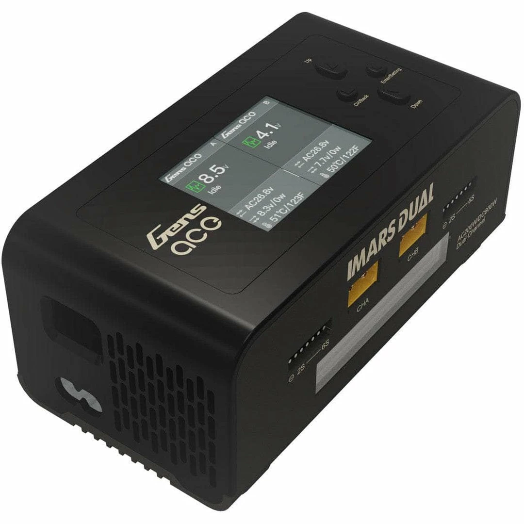 Cheapest π TATTU New GensAce Imars 15A 1-6S Dual Channel AC/DC Smart Charger π₯° 5 TATTU New GensAce Imars 15A 1-6S Dual Channel AC/DC Smart Charger