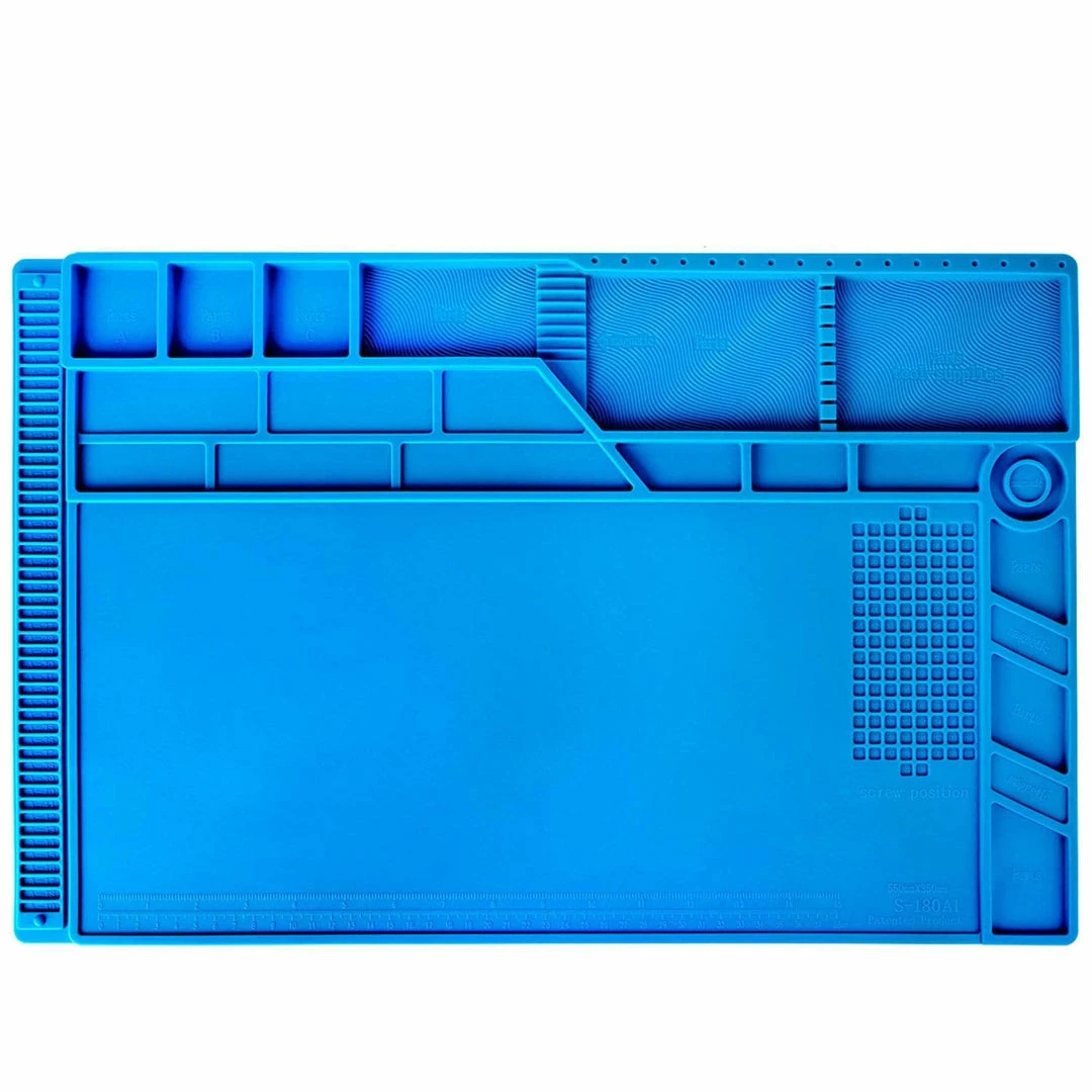 Buy 🔔 UFOTOOLS S-180A1 Large Heat Resistant Silicone Soldering Work Mat W/ Magnets 🔥 12 UFOTOOLS S-180A1 Large Heat Resistant Silicone Soldering Work Mat W/ Magnets