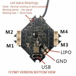 HappyModel CrazyBee F4 Pro V3 AIO Whoop Flight Controller For Larva, Sailfly, Mobula - FRSKY