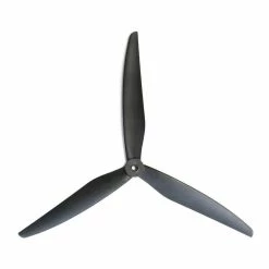 New Gemfan 1050 Reinforced Carbon Nylon Tri-Blade 10" Prop 2 Pack - Black