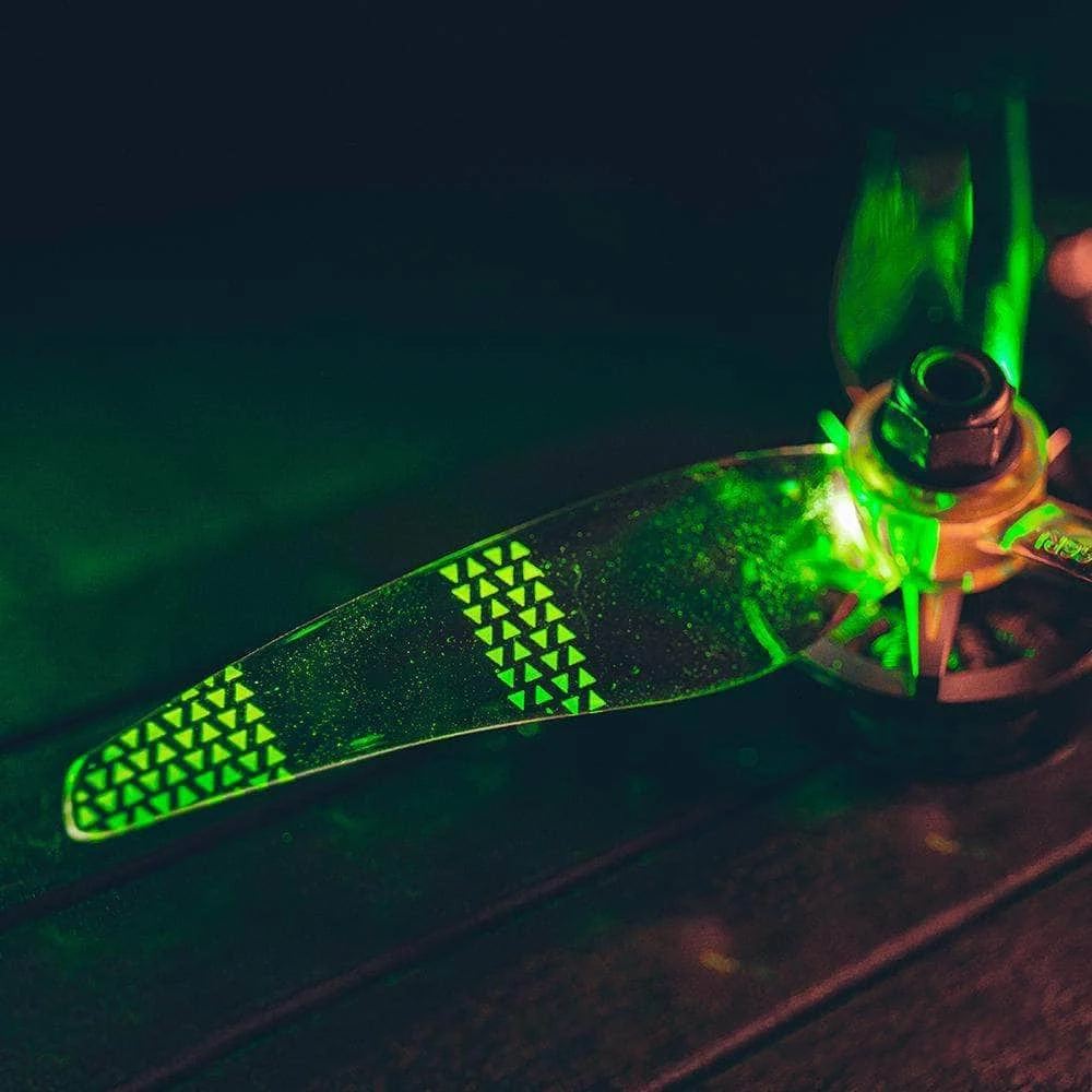 Flash Sale โ Gemfan Moonlight V2 LED 51466 Durable Tri-Blade 5" Prop 4 Pack - Choose Your Color ๐ 10 Gemfan Moonlight V2 LED 51466 Durable Tri-Blade 5" Prop 4 Pack - Choose Your Color