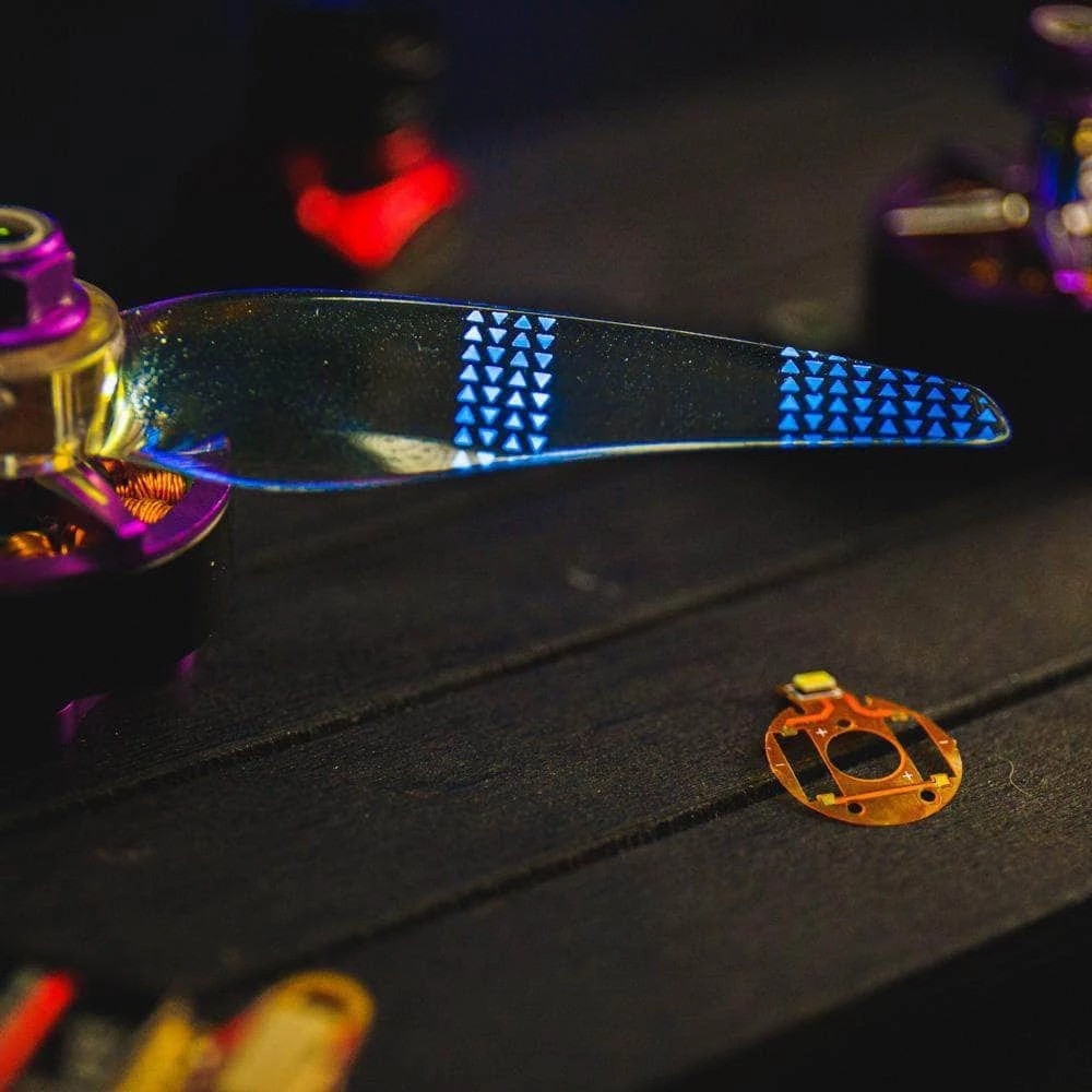 Flash Sale โ Gemfan Moonlight V2 LED 51466 Durable Tri-Blade 5" Prop 4 Pack - Choose Your Color ๐ 13 Gemfan Moonlight V2 LED 51466 Durable Tri-Blade 5" Prop 4 Pack - Choose Your Color