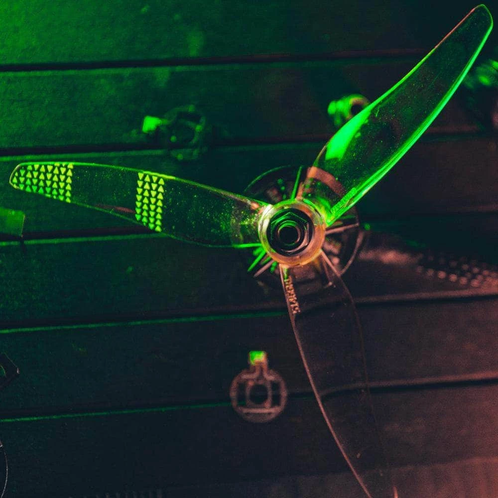 Flash Sale โ Gemfan Moonlight V2 LED 51466 Durable Tri-Blade 5" Prop 4 Pack - Choose Your Color ๐ 14 Gemfan Moonlight V2 LED 51466 Durable Tri-Blade 5" Prop 4 Pack - Choose Your Color
