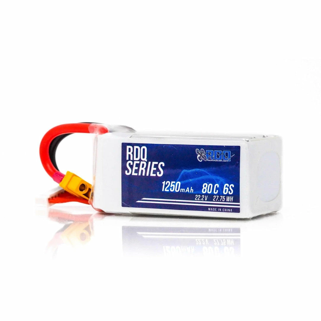 Hot Sale 🔔 GNB RDQ Series 22.2V 6S 1250mAh 80C LiPo Battery - XT60 😍 3 GNB RDQ Series 22.2V 6S 1250mAh 80C LiPo Battery - XT60