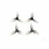 HQPROP HQ Prop 31MMX3 Tri-Blade 31mm Micro/Whoop Prop 4 Pack (1mm Shaft) - Choose Your Color