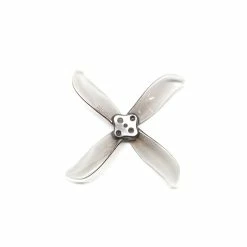 FOXEER DAL Cyclone Q2035C Pro Quad-Blade 2" Prop 16 Pack - Grey