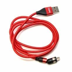 FPVELITE Magnetic USB Data Cable W/ 11 Tips (5 Micro-USB / 5 USB-C / 1 Lightning) - Choose Length & Color